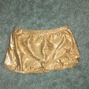 Gold Cheer Spandex